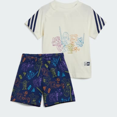 adidas × Star Wars ヤングジェダイ 半袖Tシャツセットアップ（上下セット）