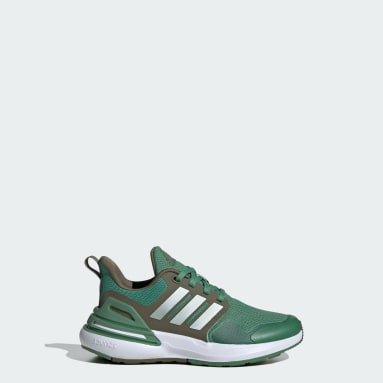 AdidasChildren Sportswear Green RapidaSport Bounce Lace Shoes