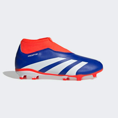 Sepatu Bola Anak Predator League Laceless Firm Ground