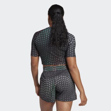 Camiseta Performance Brand Love Negro Mujer Training