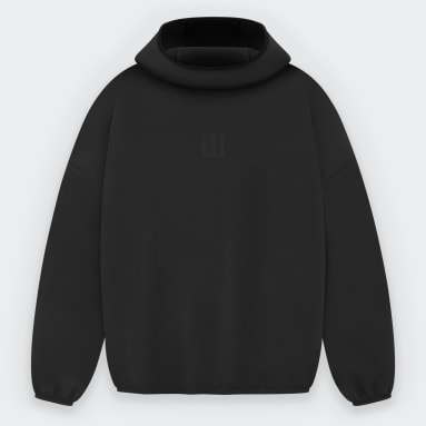 Sudadera con capucha Fear of God Athletics Suede Fleece Negro Hombre Fear of God Athletics