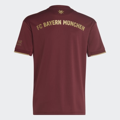 Camiseta FC Bayern 22/23 Wiens Burgundy Niño Fútbol
