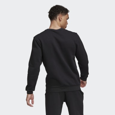 Sudadera Essentials Big Logo Negro Hombre Sportswear