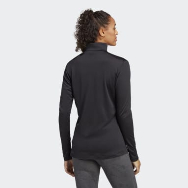 Women TERREX Black Terrex Multi Full-Zip Fleece Jacket
