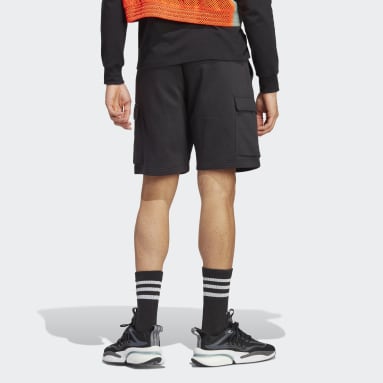 Men Sportswear Black Essentials Cargo Shorts