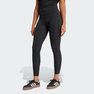 Snakeskin 3-Stripes Leggings