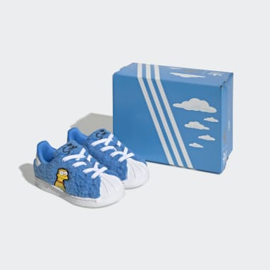 Infant & Toddler Originals White The Simpsons Marge Superstar Shoes