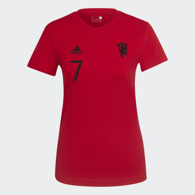 Manchester United Graphic T-skjorte Rød