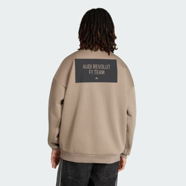 SWEAT-SHIRT RAS-DU-COU MOLLETON AUDI REVOLUT F1 TEAM ELEVATED