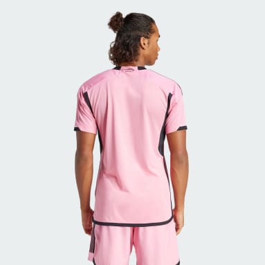 Men's Soccer Pink Inter Miami CF 24/25 Home Authentic Jersey