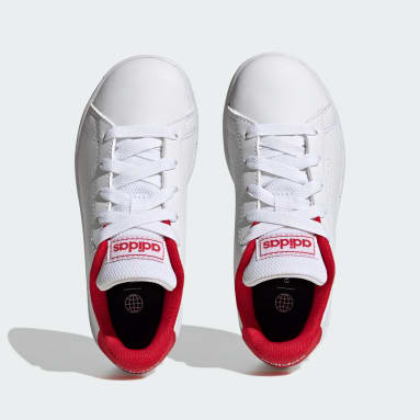 Tênis Cadarço Advantage Lifestyle Court Branco Kids Sportswear