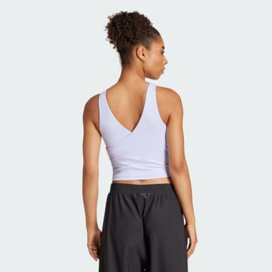 Tílko Yoga Crop With Inner Shelf Bra