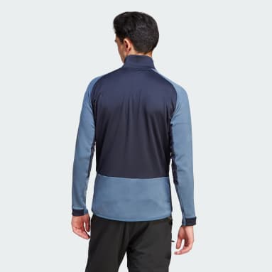 Männer TERREX TERREX Tech Flooce Hiking Fleecejacke Blau