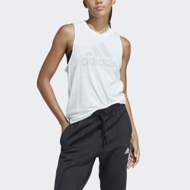 Women Sportswear White adidas Sportswear Future Icons Winners 3.0 Tank Top