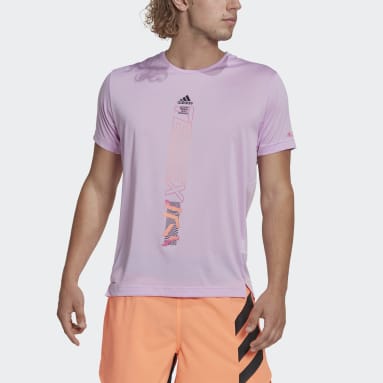 Men TERREX Purple Terrex Agravic T-Shirt