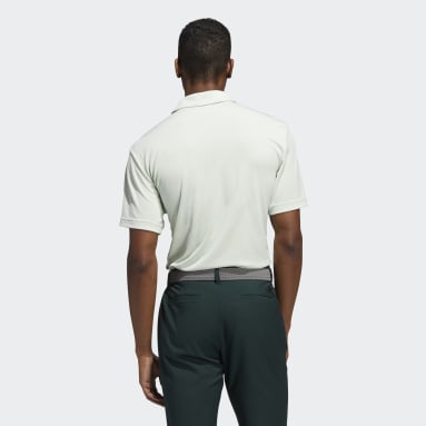Men Golf Green Core Chest-Print Polo Shirt