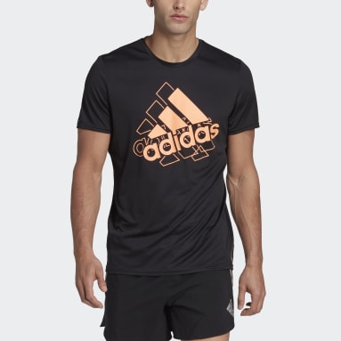 Camiseta Brand Love Negro Hombre Running