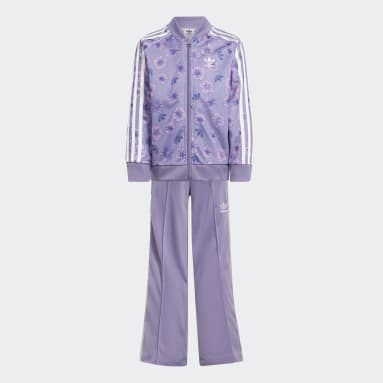 Survêtement Floral Pourpre Enfants 4-8 Years Originals