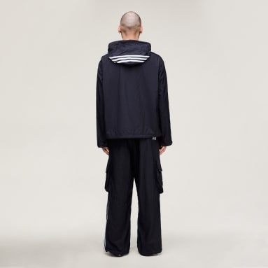 Y-3 NYLON WIRED 3 STRIPES CARGO PANTS