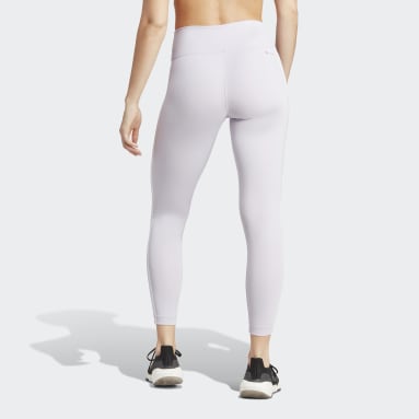 Dames Fitness En Training Train Essentials 3-Stripes High-Waisted 7/8 Legging