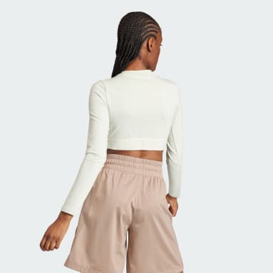 Frauen Originals Neutral Court Graphic Longsleeve Grün