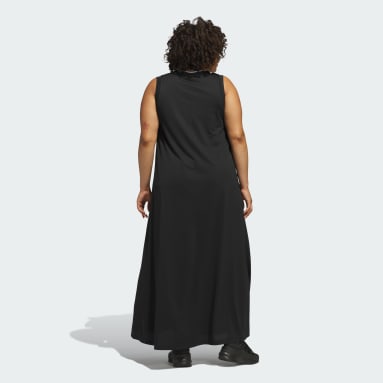 Tiro Cut 3-Stripes Soft Mesh Long Dress (Plus Size)