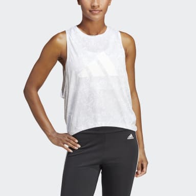 Camisola Train Icons Branco Mulher Ginásio E Treino