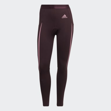 Rot Damen Leggings adidas CH