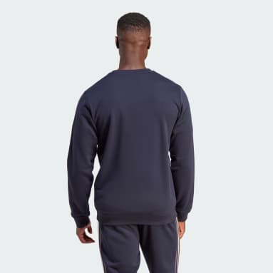 Sweatshirt do Real Madrid Azul Homem Futebol
