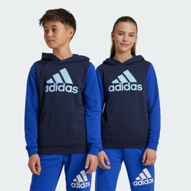 Sudadera con Gorro Essentials Big Logo Colorblock Kids