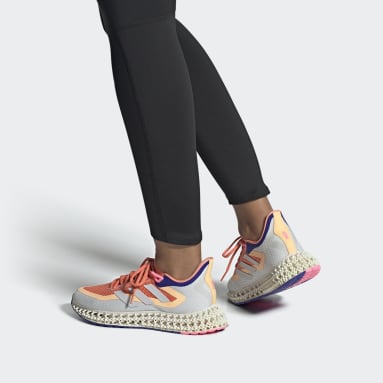 Kvinder Løb Orange adidas 4DFWD 2 løbesko