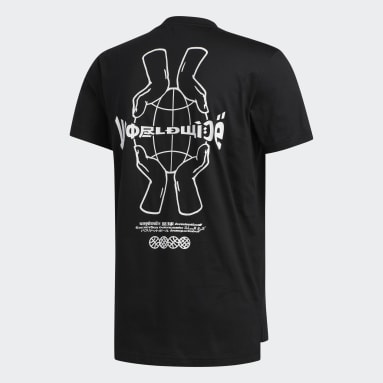 Camiseta Worldwide Hoops Negro Hombre Basketball