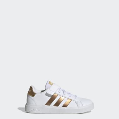 Sapatilhas de Ténis e Lifestyle Sustentáveis Grand Court Branco Criança Sportswear