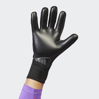 Football Black Predator Pro Goalkeeper Gloves