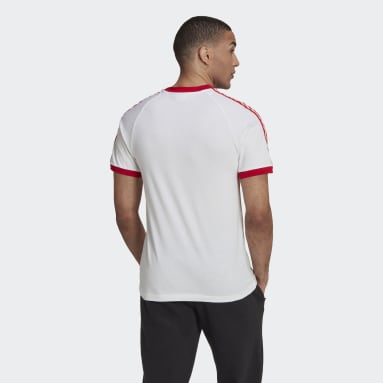 Männer Originals 3-Streifen T-Shirt Weiß