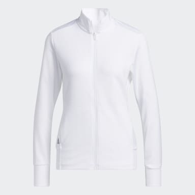 Veste Textured Full-Zip Blanc Femmes Golf