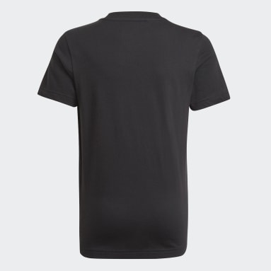 เด็กผู้ชาย ไลฟ์สไตล์ สีดำ เสื้อยืด Essentials