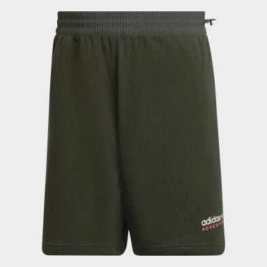 Men Lifestyle Green adidas Adventure Shorts