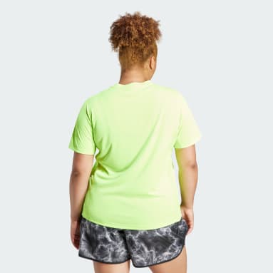 Camiseta Own the Run (Tallas grandes) Verde Mujer Running