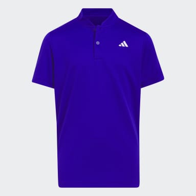Polo Azul Rapazes Golfe