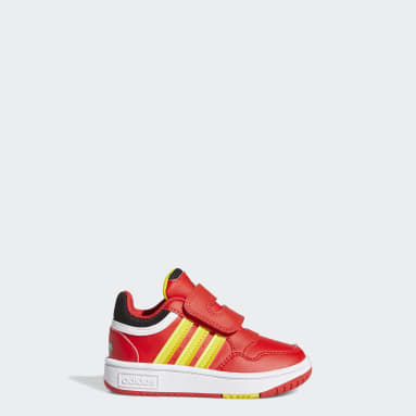adidas x Marvel Super Hero Adventures Iron Man Hoops 3.0 Sko Rød