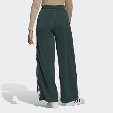 Pants Always Original Pierna Ancha con Cordones Verde Mujer Originals