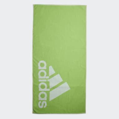 adidas håndkle, stort Grønn