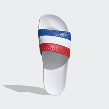 Women Originals Red Adilette Slides
