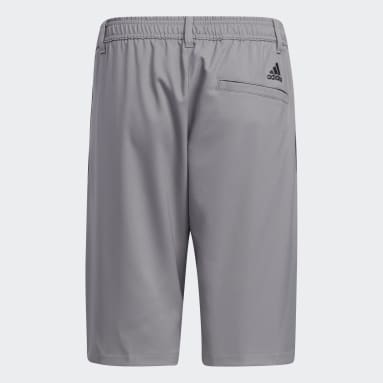 Boys Golf Grey Ultimate365 Adjustable Golf Shorts