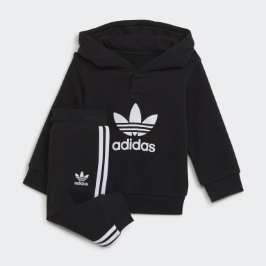 Deti Originals čierna Súprava Adicolor Hoodie