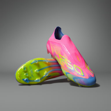 Botas de Futebol sem Atacadores F50 Elite – Piso firme