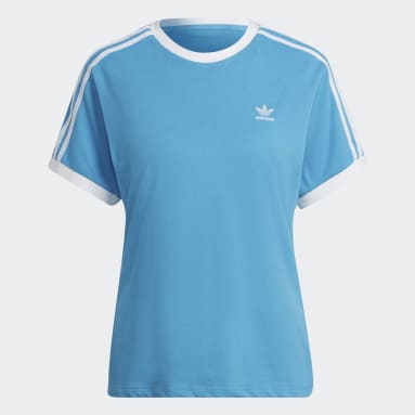 Women Originals Blue Adicolor Classics Traceable Tee