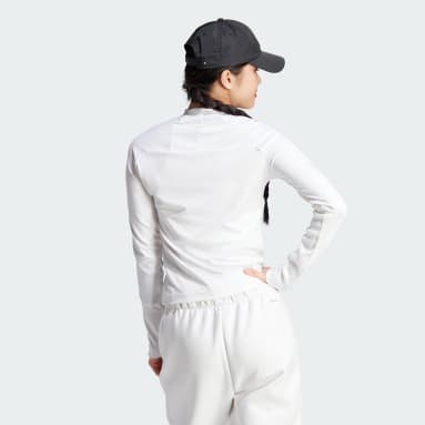 T-shirt manches longues adidas Z.N.E. blanc Femmes Sportswear