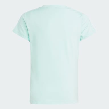 Playera Deportiva Train Essentials AEROREADY 3 Franjas Turquesa Niña Sportswear